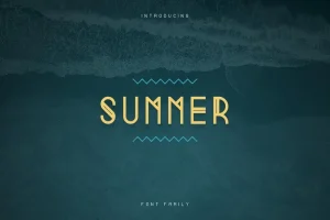 Summer Display Font - Free Demo