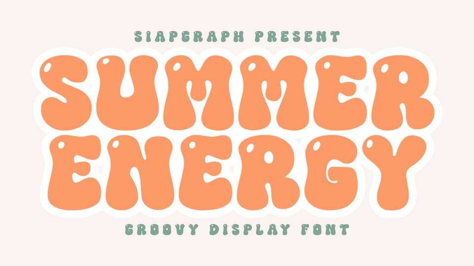 Summer Energy Font › Fontesk
