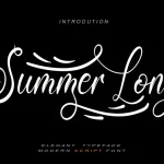 Summer Long Font