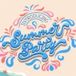Summer Party Font