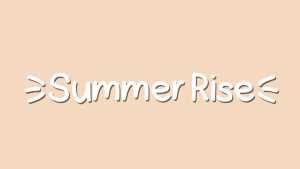 Summer Rise Font › Fontesk