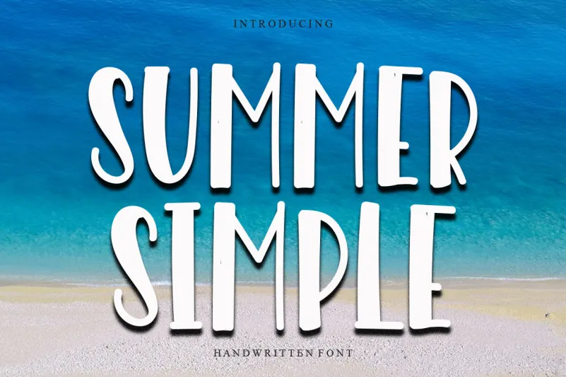 Summer Simple Font