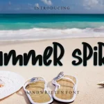 Summer Spirit Font