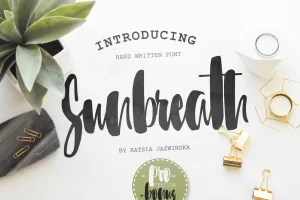 Sunbreath Font
