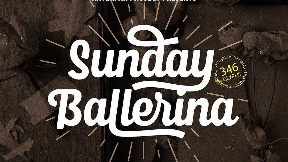 Sunday Ballerina Font › Fontesk
