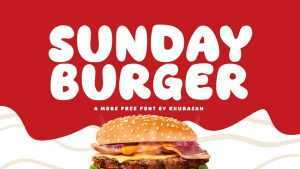Sunday Burger Font › Fontesk