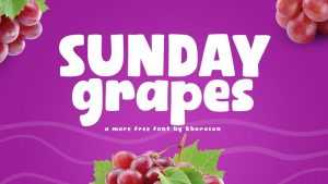 Sunday Grapes Font › Fontesk