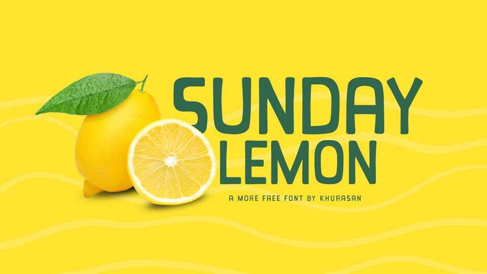 Sunday Lemon Font › Fontesk