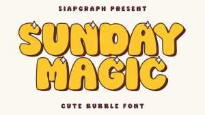 Sunday Magic Font › Fontesk
