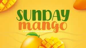 Sunday Mango Font › Fontesk