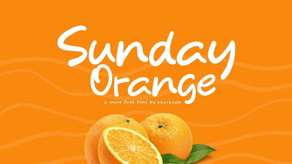 Sunday Orange Font › Fontesk
