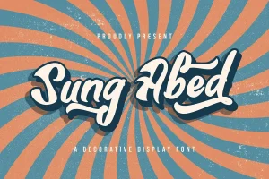 Sung Abed Font