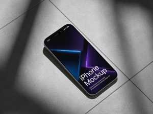 Sunlit iPhone mockup