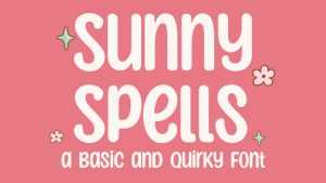 Sunny Spells Basic Font › Fontesk