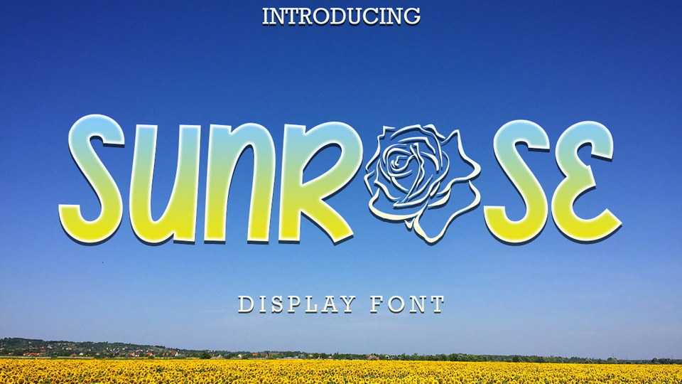 Sunrose Font › Fontesk