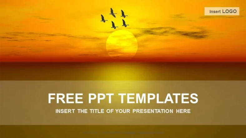 Sunset Nature PowerPoint Templates