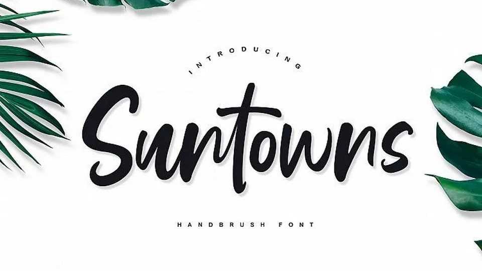 Suntowns Font › Fontesk