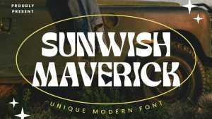 Sunwish Maverick Font › Fontesk
