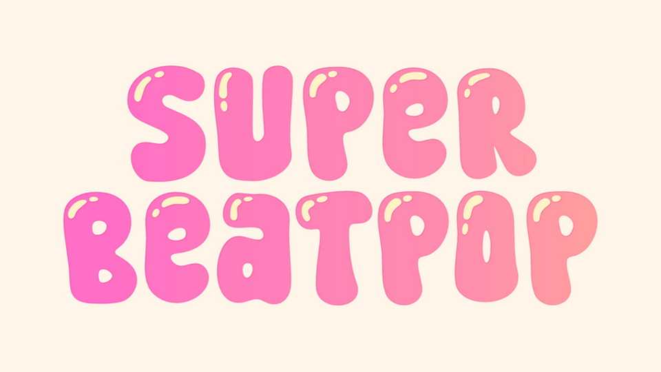 Super Beatpop Font › Fontesk