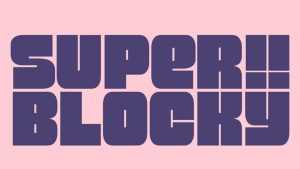Super Blocky Font › Fontesk
