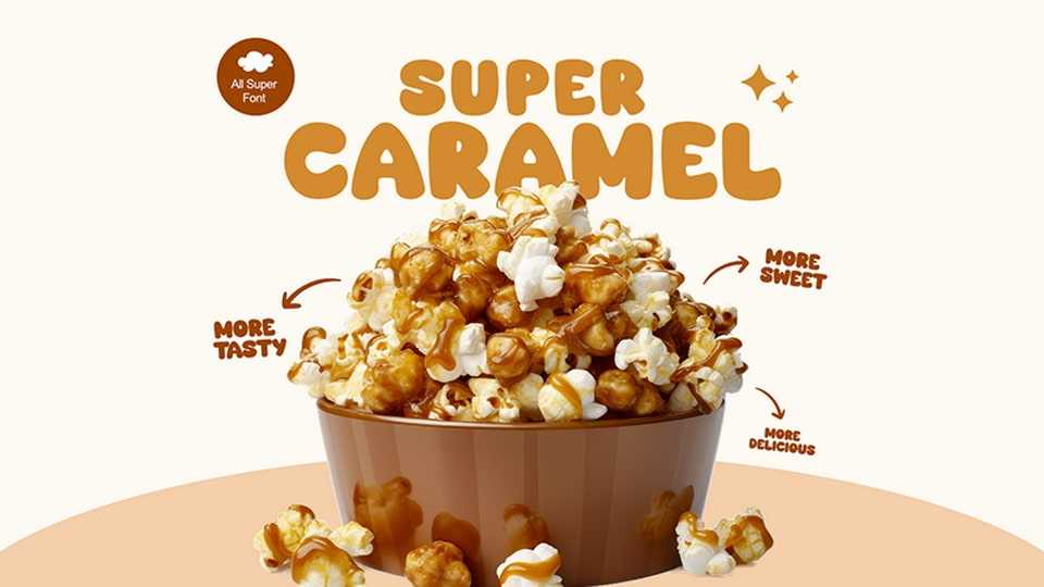 Super Caramel Font › Fontesk