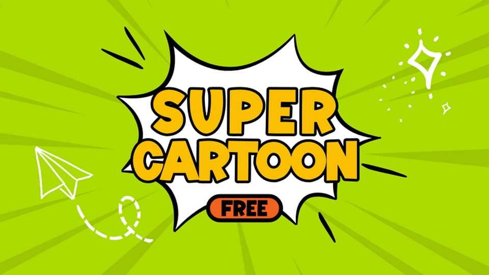 Super Cartoon Font › Fontesk