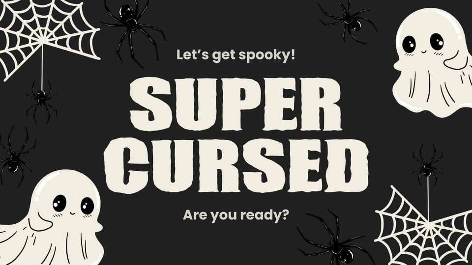 Super Cursed Font › Fontesk