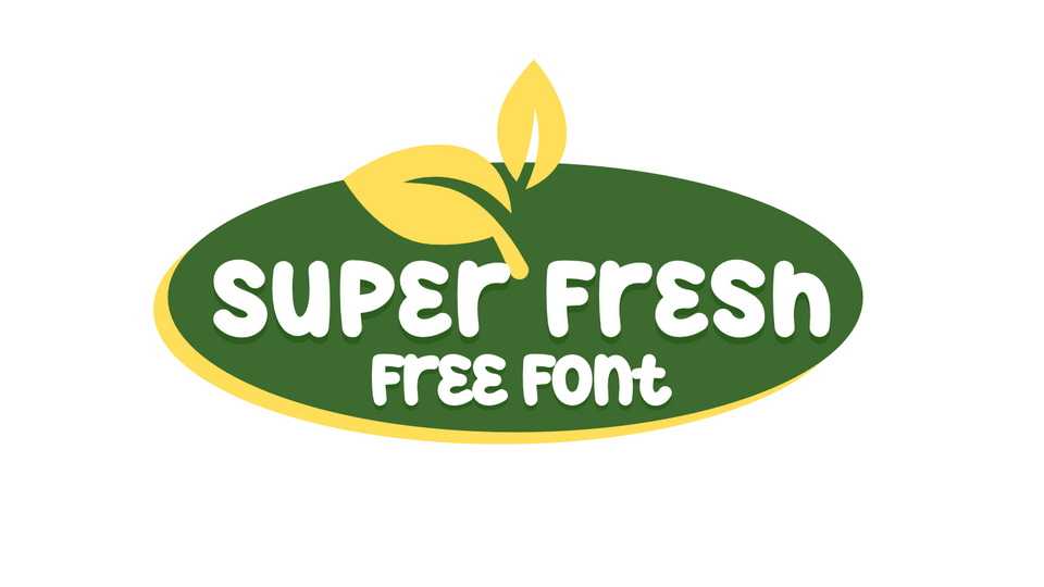 Super Fresh Font › Fontesk