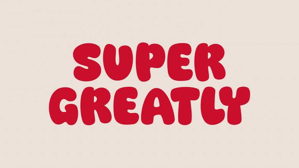 Super Greatly Font › Fontesk