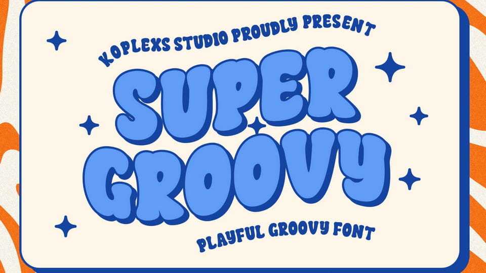 Super Groovy Font › Fontesk
