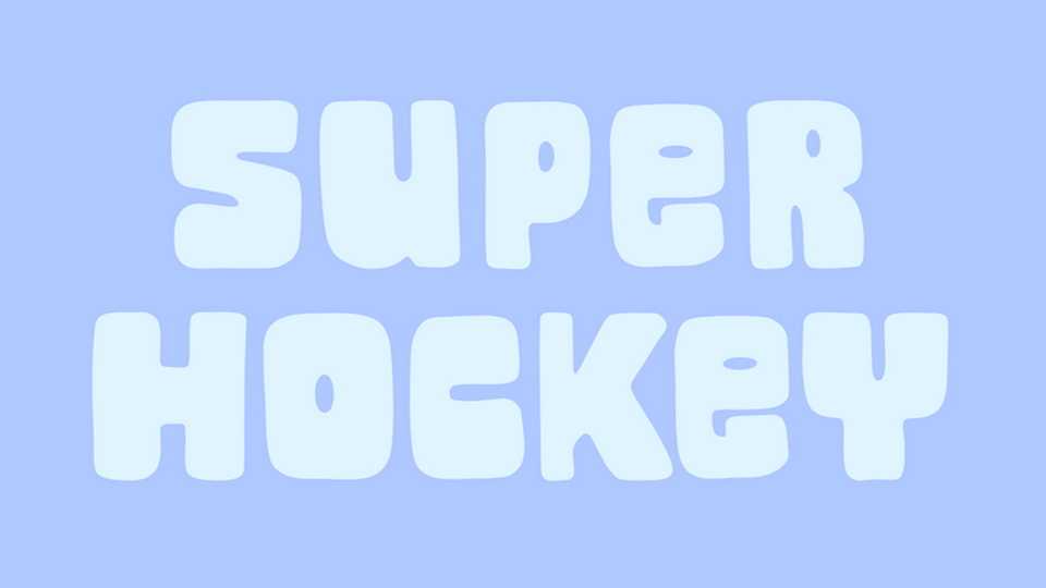 Super Hockey Font › Fontesk