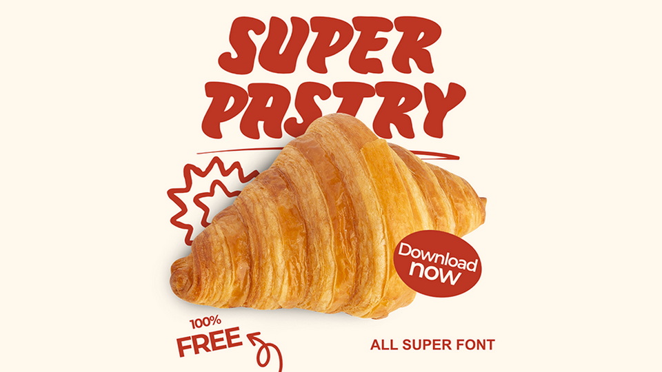 Super Pastry Font › Fontesk