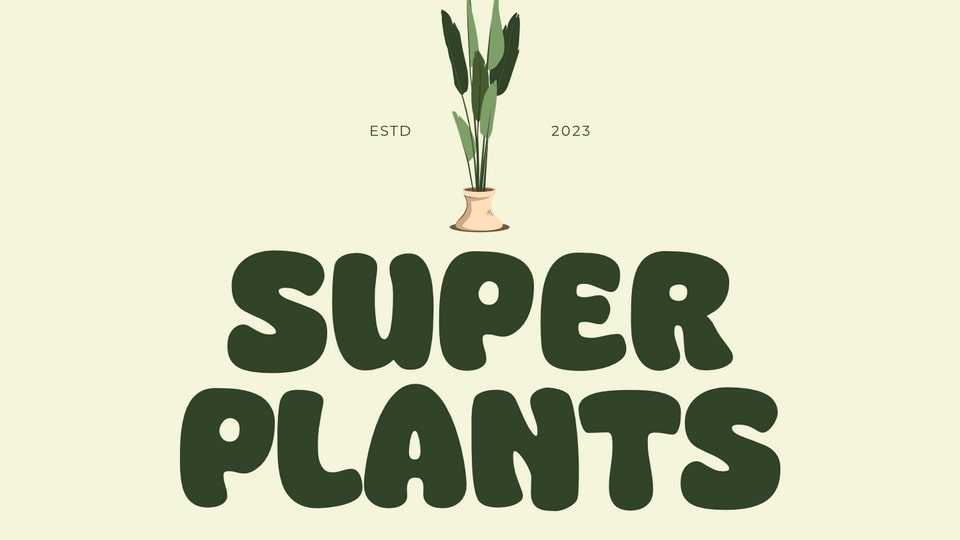 Super Plants Font › Fontesk