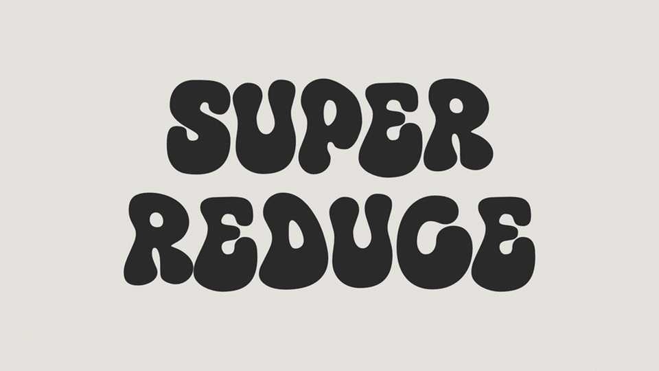 Super Reduce Font › Fontesk