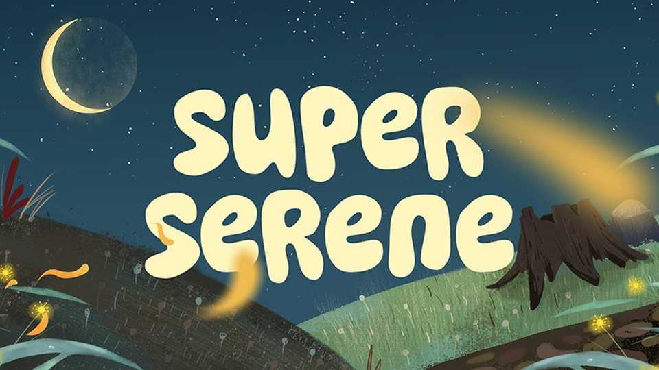 Super Serene Font › Fontesk