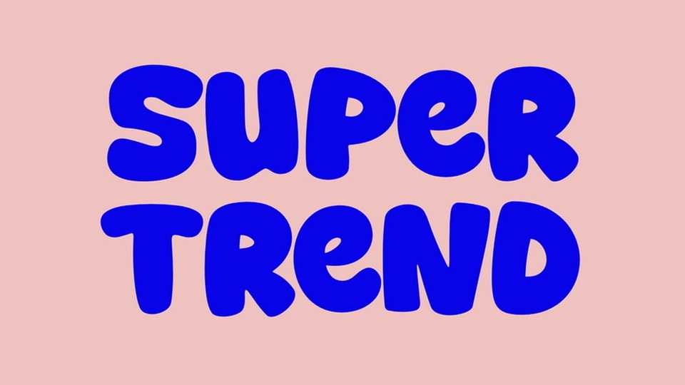 Super Trend Font › Fontesk
