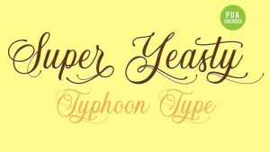 Super Yeasty Font › Fontesk