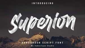 Superion Font › Fontesk