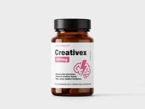 Supplement jar mockup