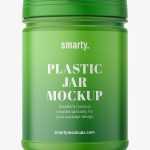 Supplement jar mockup / matt
