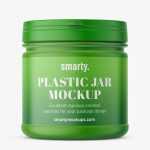 Supplement jar mockup / matt