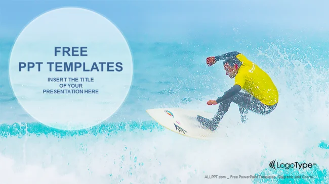 Surfer Watersport-PPT Templates