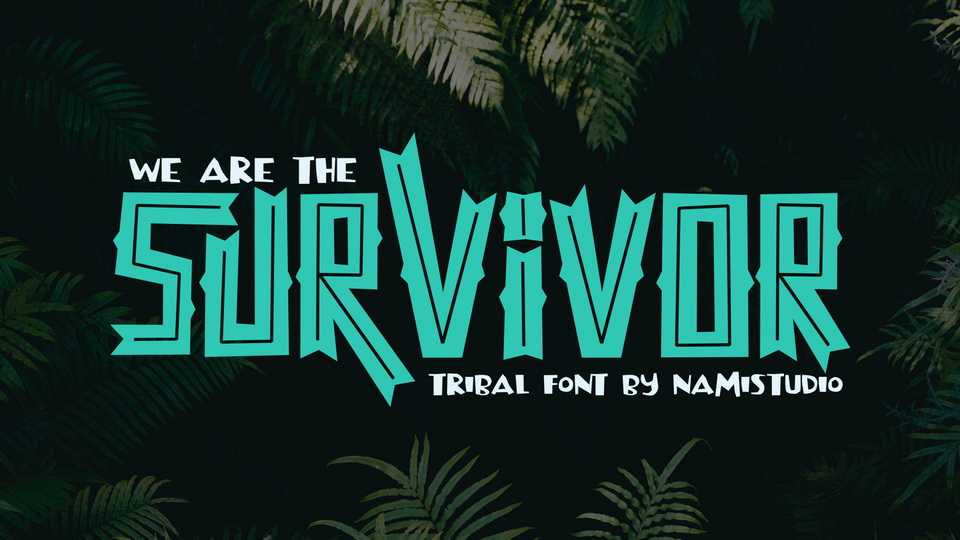 Survivor Font › Fontesk
