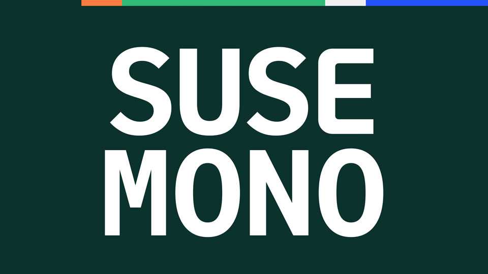 Suse Mono Font Family › Fontesk