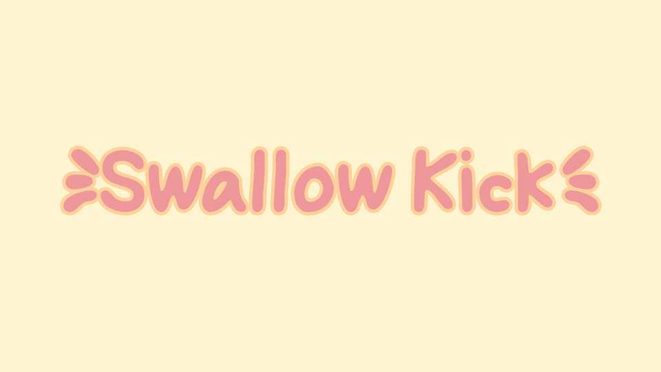 Swallow Kick Font › Fontesk