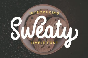 Sweaty Script Font