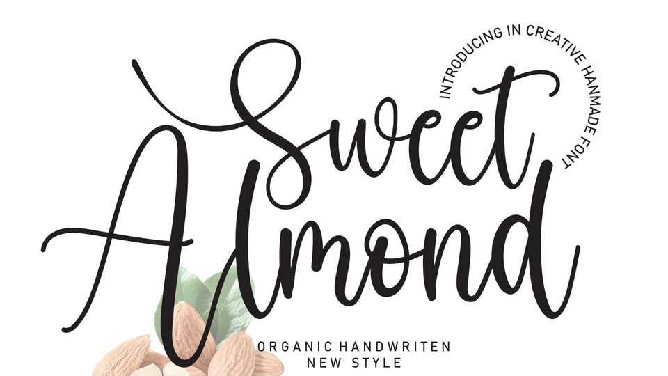 Sweet Almond Font › Fontesk