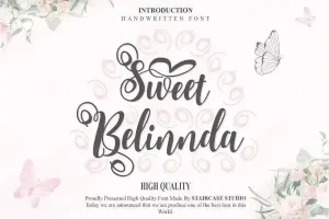 Sweet Belinnda Script Font