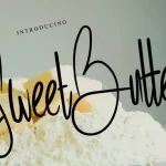 Sweet Butter Script Font