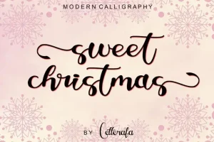 Sweet Christmas Calligraphy Font